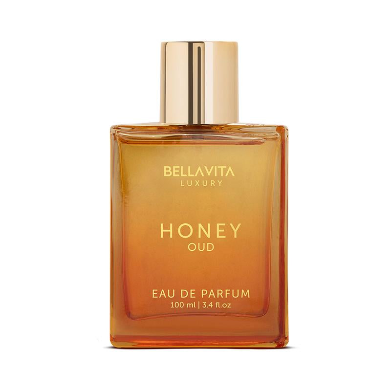 Indulge in Luxury with Bella Vita's Honey Oud Eau De Parfum - 100ml | A Captivating Floral & Spicy Blend of Patchouli, Vanilla, and Bergamot | Clean, Vegan, and Cruelty-Free Fragrance