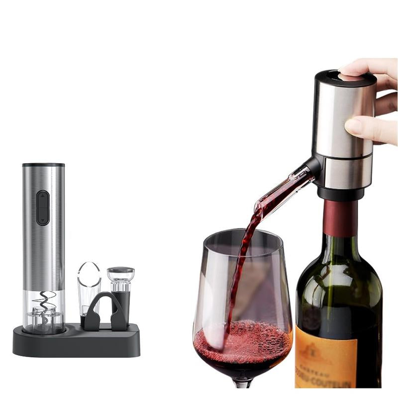 Electric Wine Aerator - Effortless Wine Dispensing and Flavor Enhancement