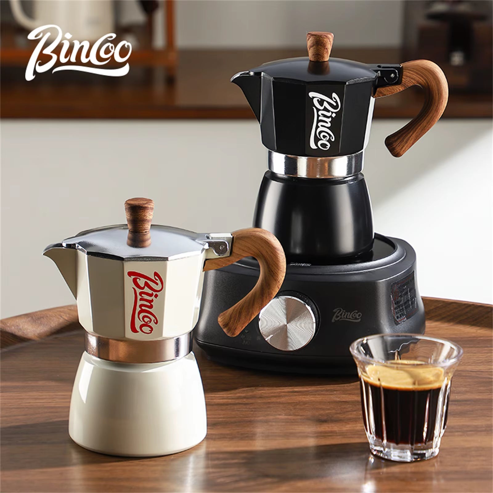 Experience Authentic Italian Coffee with the Bincoo 300Ml Moka Pot - Your Essential Espresso Maker for Home Baristas