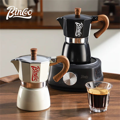 Experience Authentic Italian Coffee with the Bincoo 300Ml Moka Pot - Your Essential Espresso Maker for Home Baristas