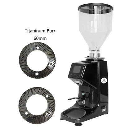 Premium Electric Coffee Grinder - 200W Burr Mill with Touch Panel & 750g Capacity for Perfect Espresso