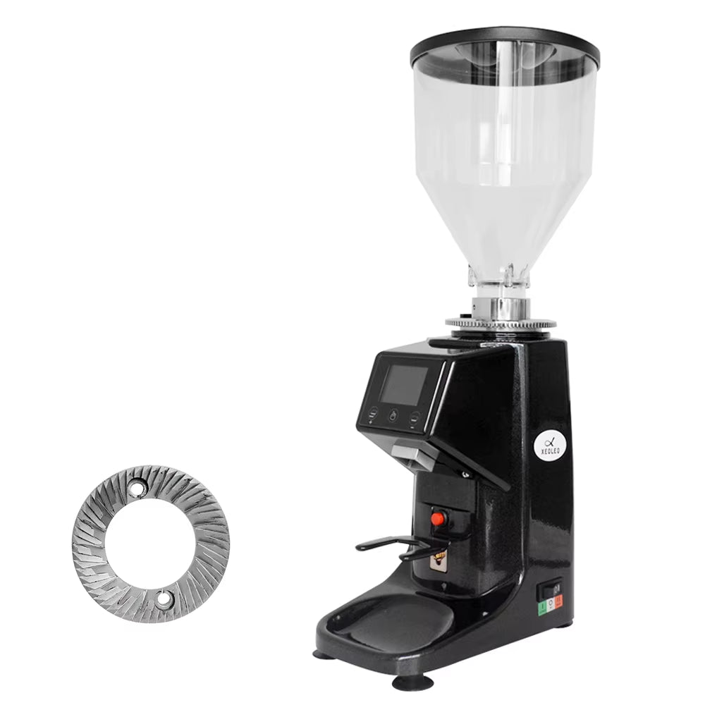Premium Electric Coffee Grinder - 200W Burr Mill with Touch Panel & 750g Capacity for Perfect Espresso