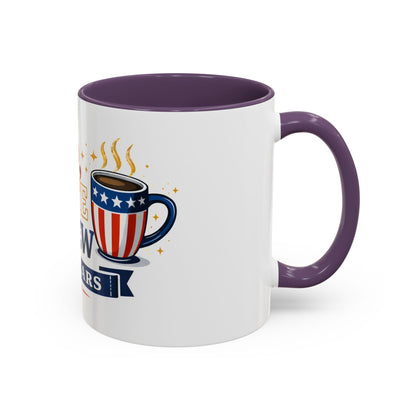 Red, White & Brew Coffee Mug — 250 Years Patriotic 11/15oz Accent Mug