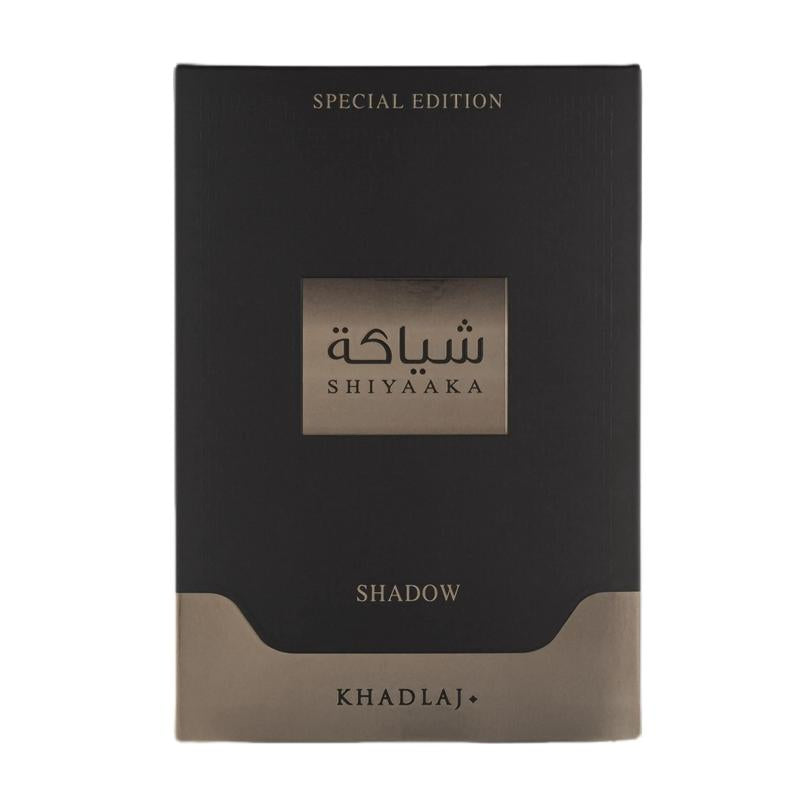 Experience the Allure of Khadlaj Shiyaaka Shadow Unisex Eau De Parfum Spray - 3.4 Ounce of Captivating Fragrance