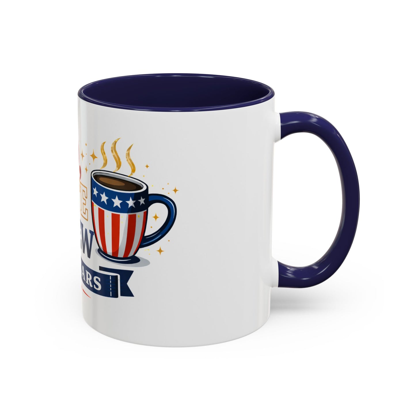 Red, White & Brew Coffee Mug — 250 Years Patriotic 11/15oz Accent Mug
