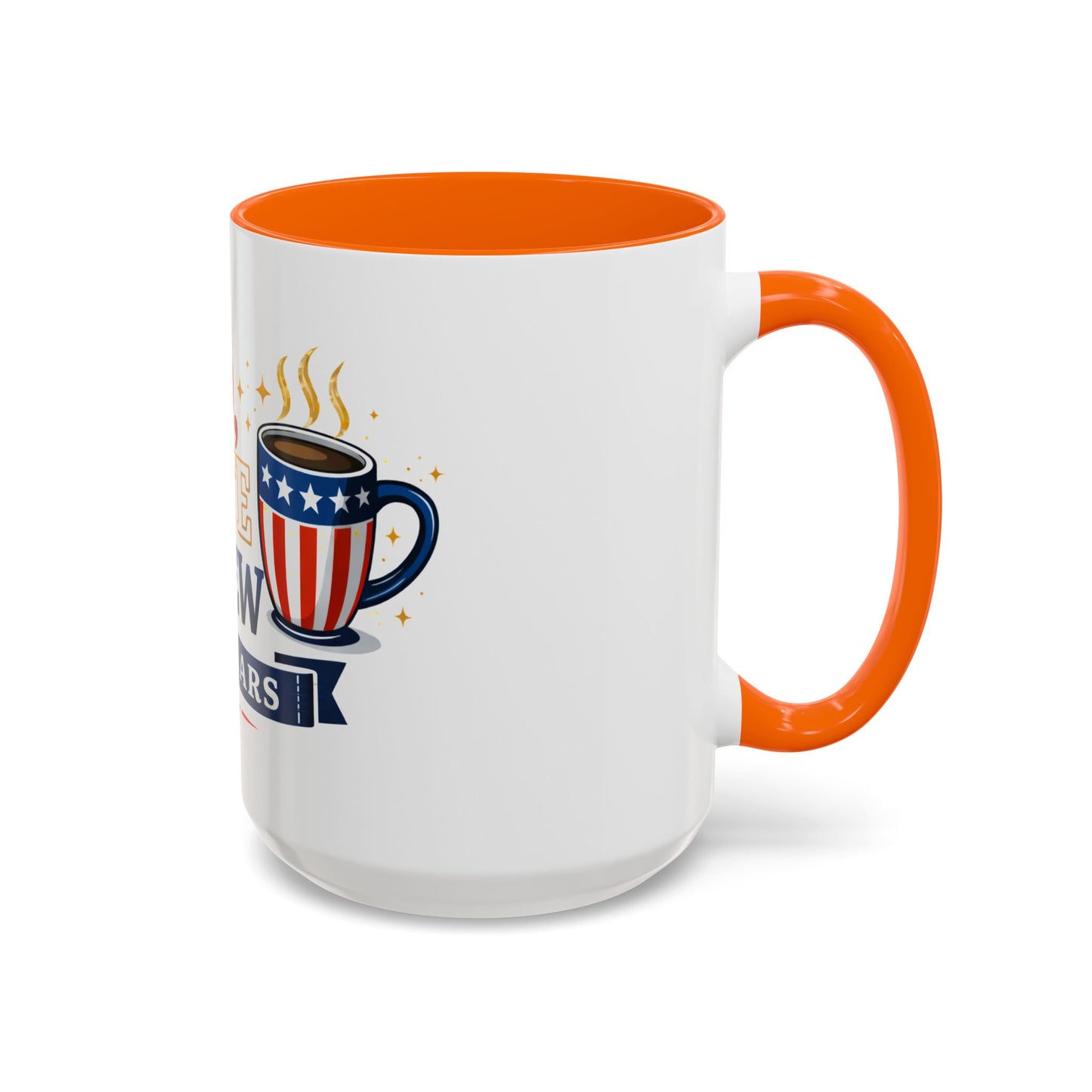 Red, White & Brew Coffee Mug — 250 Years Patriotic 11/15oz Accent Mug