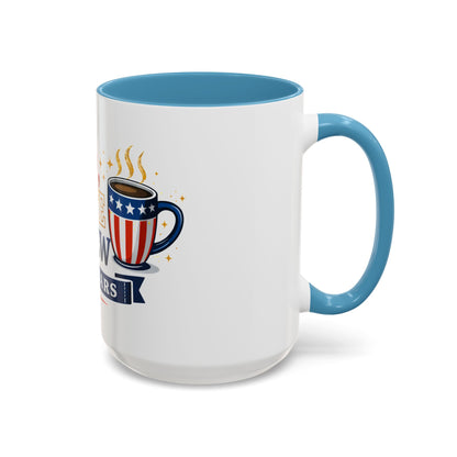 Red, White & Brew Coffee Mug — 250 Years Patriotic 11/15oz Accent Mug