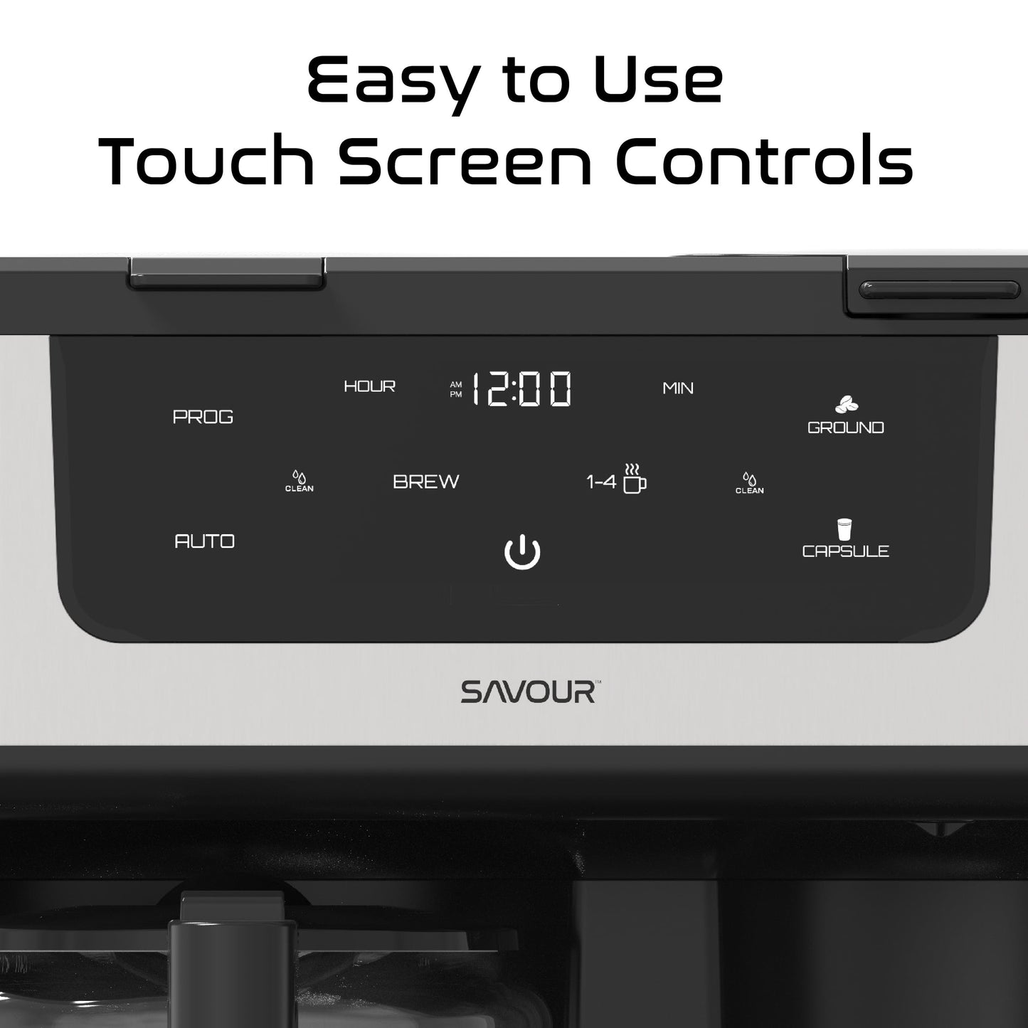 Savour Dual Coffee Maker: Your Perfect 12-Cup & Single Serve Solution for Every Coffee Lover
