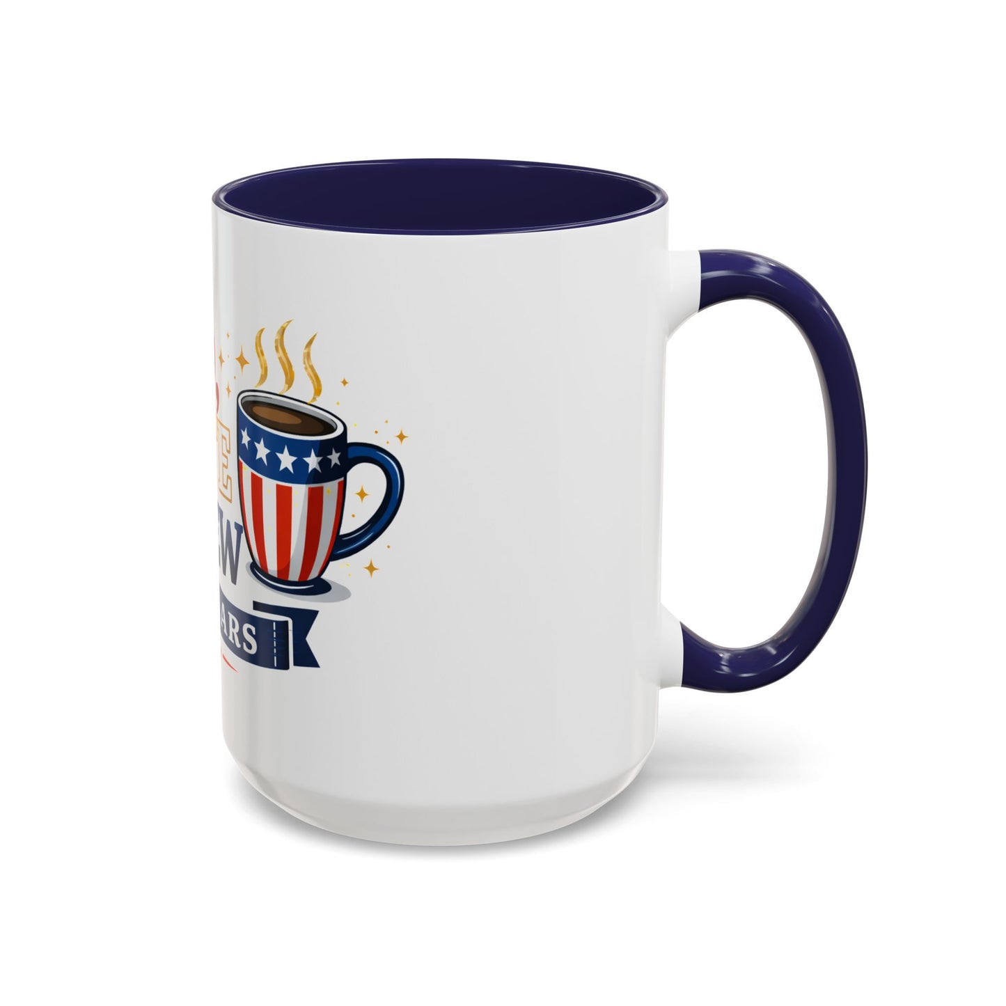 Red, White & Brew Coffee Mug — 250 Years Patriotic 11/15oz Accent Mug