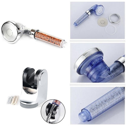 3-Mode Shower Head with Water Purifier