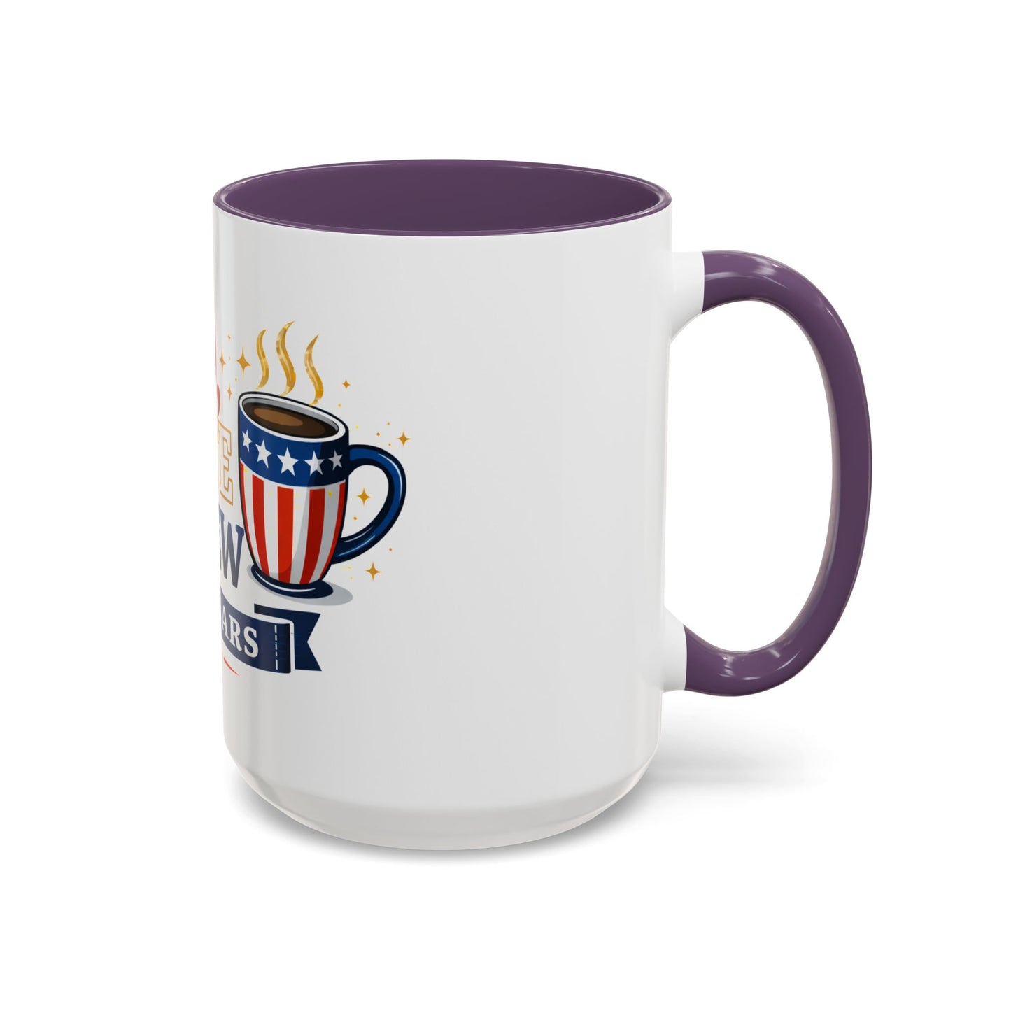 Red, White & Brew Coffee Mug — 250 Years Patriotic 11/15oz Accent Mug