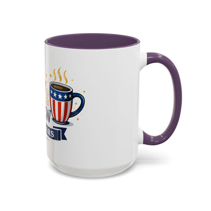 Red, White & Brew Coffee Mug — 250 Years Patriotic 11/15oz Accent Mug