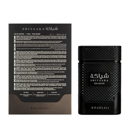 Experience the Allure of Khadlaj Shiyaaka Shadow Unisex Eau De Parfum Spray - 3.4 Ounce of Captivating Fragrance