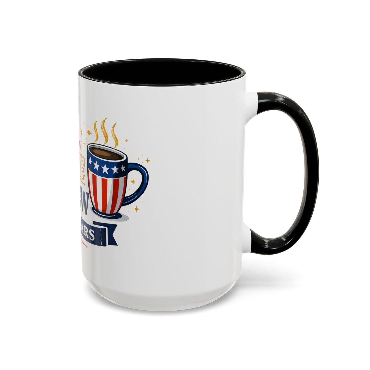 Red, White & Brew Coffee Mug — 250 Years Patriotic 11/15oz Accent Mug