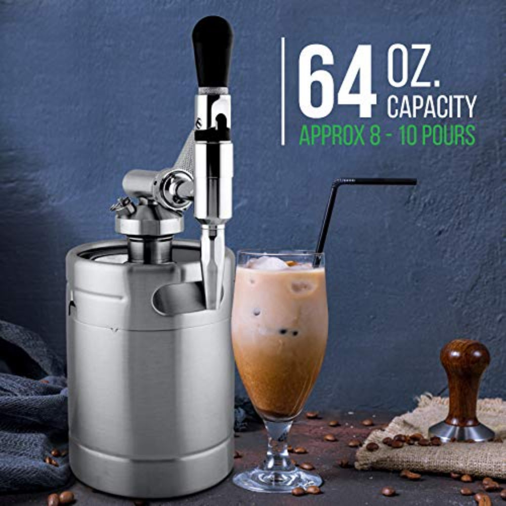 Elevate Your Coffee Experience with the Nitrogen Stainless Steel Coffee Barrel