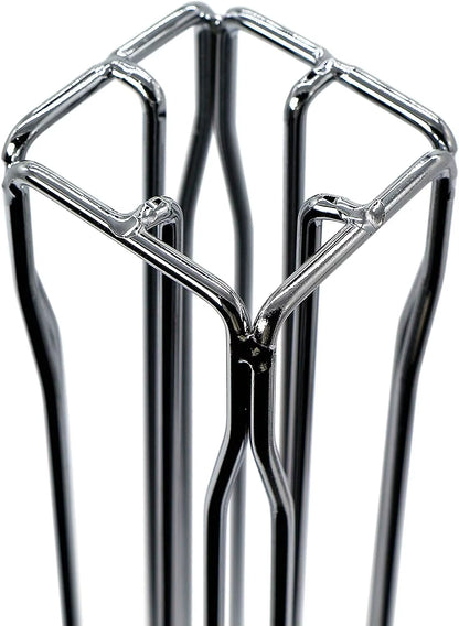 Stylish Black and Silver Coffee Capsule Holder for Nespresso - Organize 40 Coffee Pods in Style!