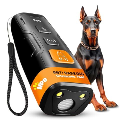 Effective NPS Dog Bark Deterrent Device - Stop Bad Behavior Instantly with Ultrasonic Technology