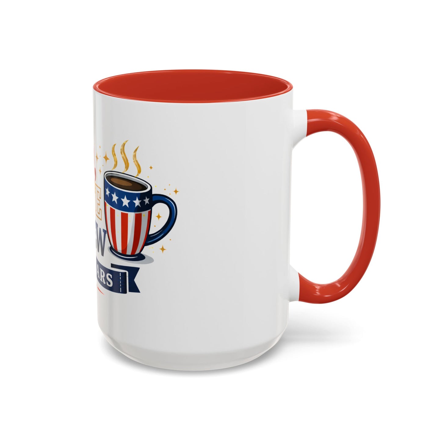 Red, White & Brew Coffee Mug — 250 Years Patriotic 11/15oz Accent Mug