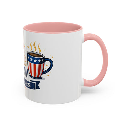 Red, White & Brew Coffee Mug — 250 Years Patriotic 11/15oz Accent Mug