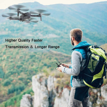 Unleash Your Creativity with the F24 Pro 4K UHD Foldable Drone - Capture Stunning Aerial Footage with GPS, 30-Min Flight Time, and Intelligent Features!