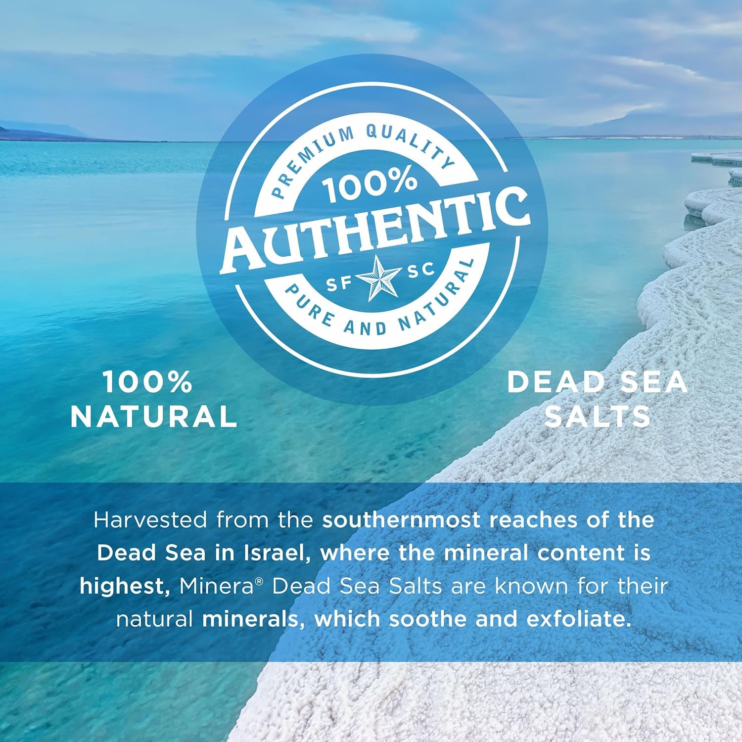 Indulge in Luxurious Soaking with 19 Lbs of Pure Dead Sea Salt – Fast-Dissolving, Unscented Salt for Skin Nourishment and Relaxation