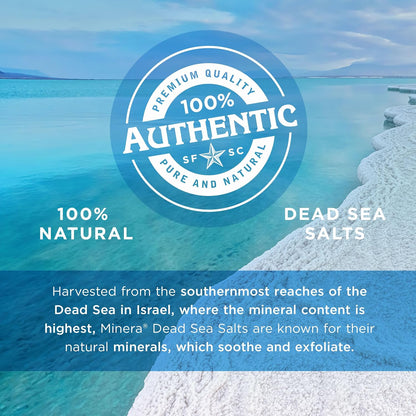 Indulge in Luxurious Soaking with 19 Lbs of Pure Dead Sea Salt – Fast-Dissolving, Unscented Salt for Skin Nourishment and Relaxation