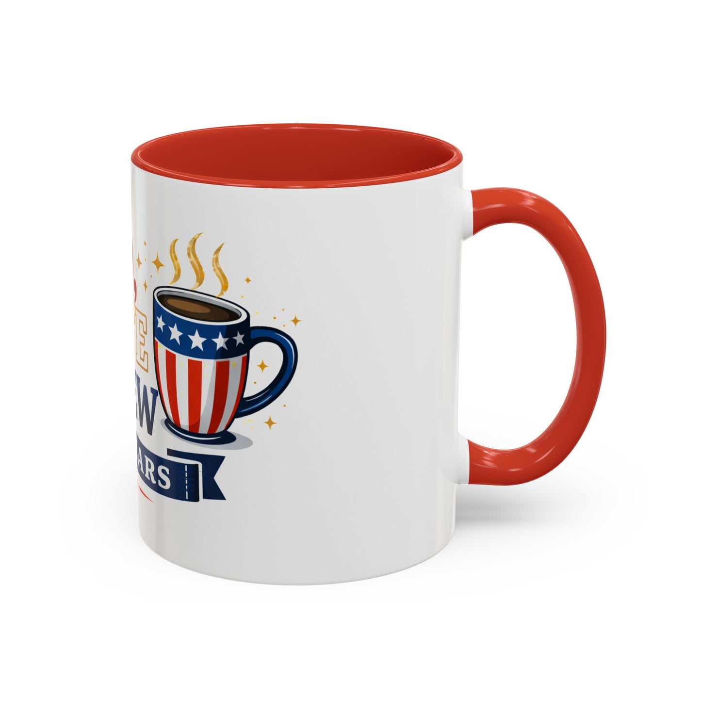 Red, White & Brew Coffee Mug — 250 Years Patriotic 11/15oz Accent Mug