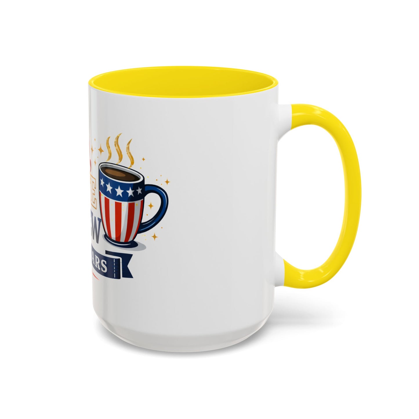 Red, White & Brew Coffee Mug — 250 Years Patriotic 11/15oz Accent Mug