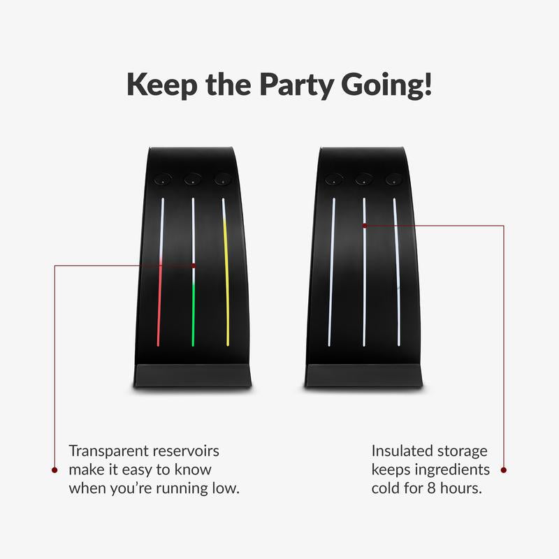 Elevate Your Home Bar Experience with the Barsys 360 Cocktail Mixer - Effortless Margarita Maker for Personalized Cocktails and Mocktails