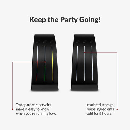 Elevate Your Home Bar Experience with the Barsys 360 Cocktail Mixer - Effortless Margarita Maker for Personalized Cocktails and Mocktails