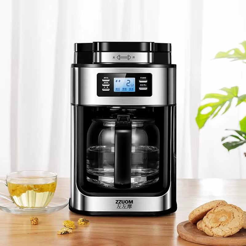 Experience Barista-Level Coffee at Home with Our Fully Automatic Freshly Ground Coffee Machine - Perfect for American Drip Coffee Lovers!