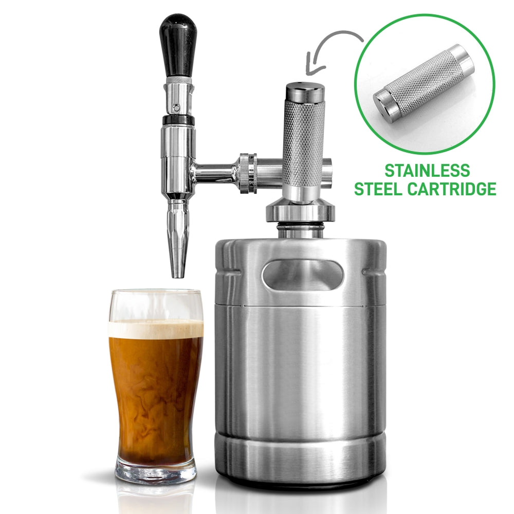 Elevate Your Coffee Experience with the Nitrogen Stainless Steel Coffee Barrel