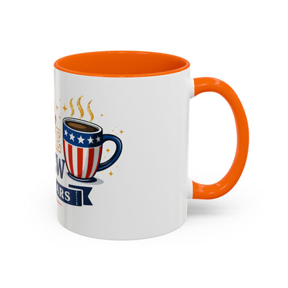 Red, White & Brew Coffee Mug — 250 Years Patriotic 11/15oz Accent Mug