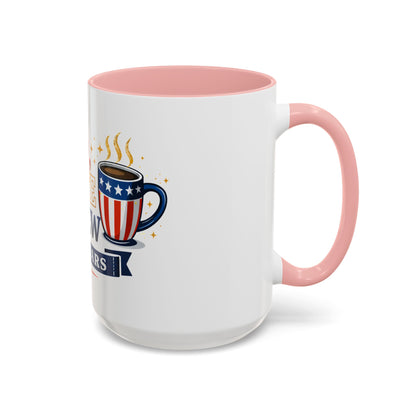 Red, White & Brew Coffee Mug — 250 Years Patriotic 11/15oz Accent Mug