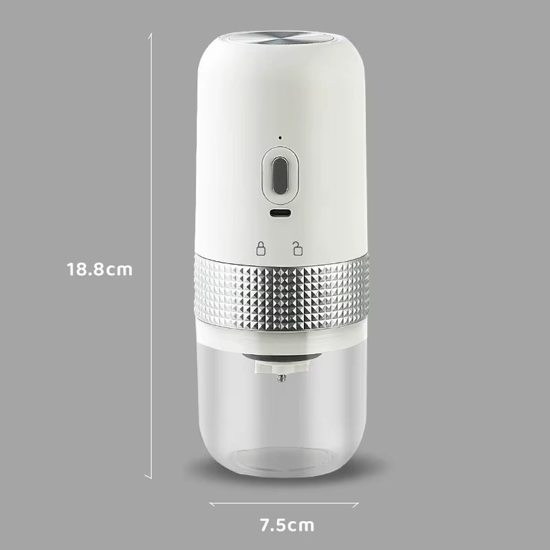 Electric USB Coffee Grinder: Professional Ceramic Mill for Perfectly Ground Coffee Beans Anywhere