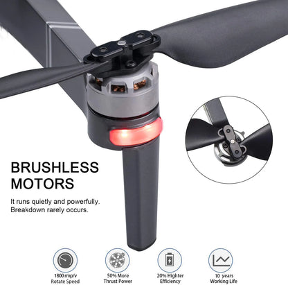 Unleash Your Creativity with the F24 Pro 4K UHD Foldable Drone - Capture Stunning Aerial Footage with GPS, 30-Min Flight Time, and Intelligent Features!