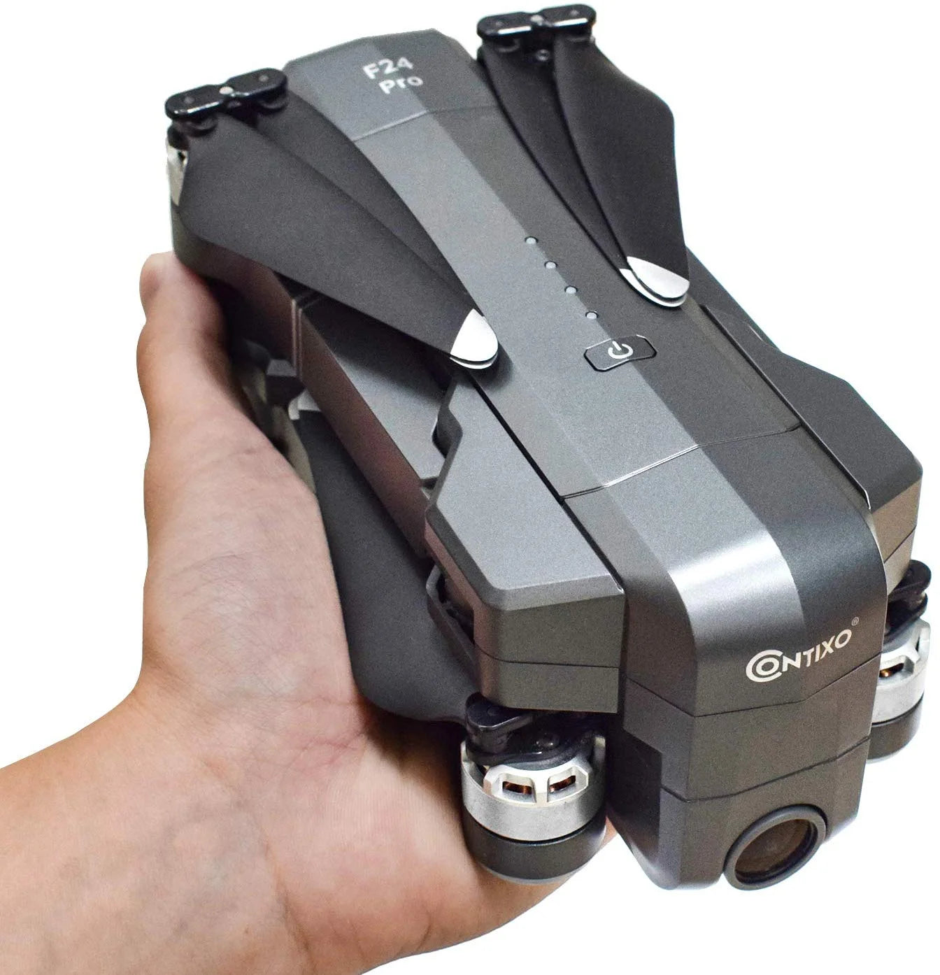 Unleash Your Creativity with the F24 Pro 4K UHD Foldable Drone - Capture Stunning Aerial Footage with GPS, 30-Min Flight Time, and Intelligent Features!