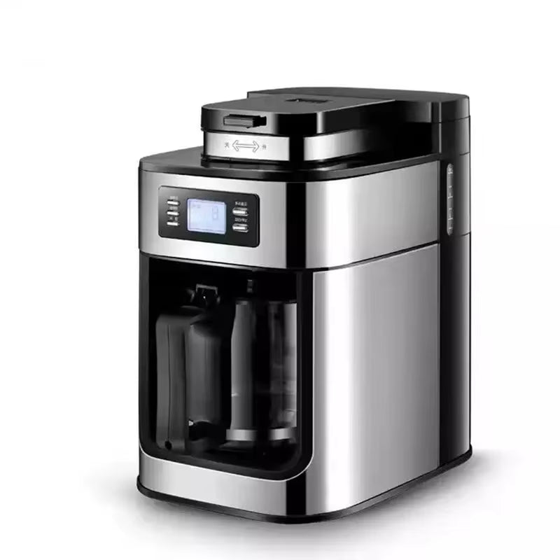 Experience Barista-Level Coffee at Home with Our Fully Automatic Freshly Ground Coffee Machine - Perfect for American Drip Coffee Lovers!