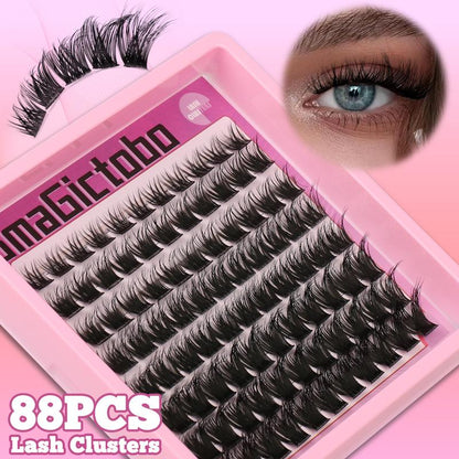 Transform Your Look with Our Waterproof Lash Clusters Gift Packs - 4 Stunning Styles for Effortless Beauty!