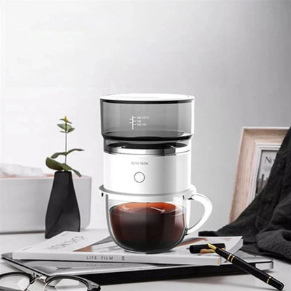 Experience Barista-Quality Coffee Anywhere with the Youpin Mini Hand-Pressed Coffee Maker - Your Ultimate Portable Coffee Brewer!