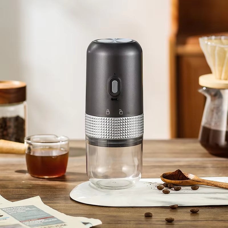 Electric USB Coffee Grinder: Professional Ceramic Mill for Perfectly Ground Coffee Beans Anywhere