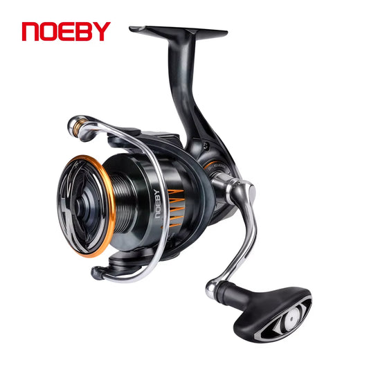 Experience Unmatched Performance with the Noeby Spinning Fishing Reel 2500H-5000H - 6.2:1 Gear Ratio & 10Kg Max Drag!