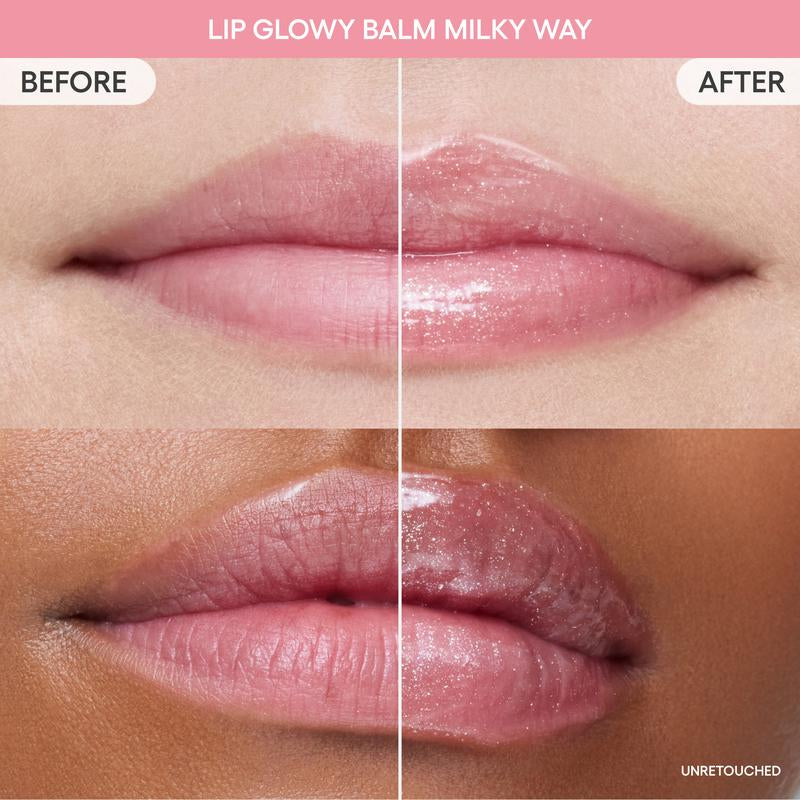 Laneige Lip Glowy Balm Stardust Duo - Experience Luminous Hydration with Pink Supernova and Milky Way Shades