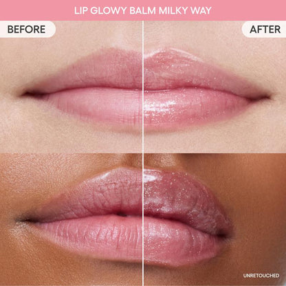 Laneige Lip Glowy Balm Stardust Duo - Experience Luminous Hydration with Pink Supernova and Milky Way Shades