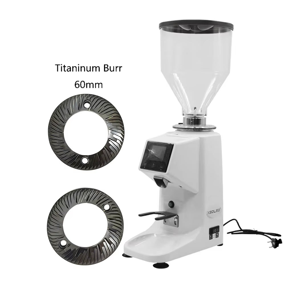Premium Electric Coffee Grinder - 200W Burr Mill with Touch Panel & 750g Capacity for Perfect Espresso