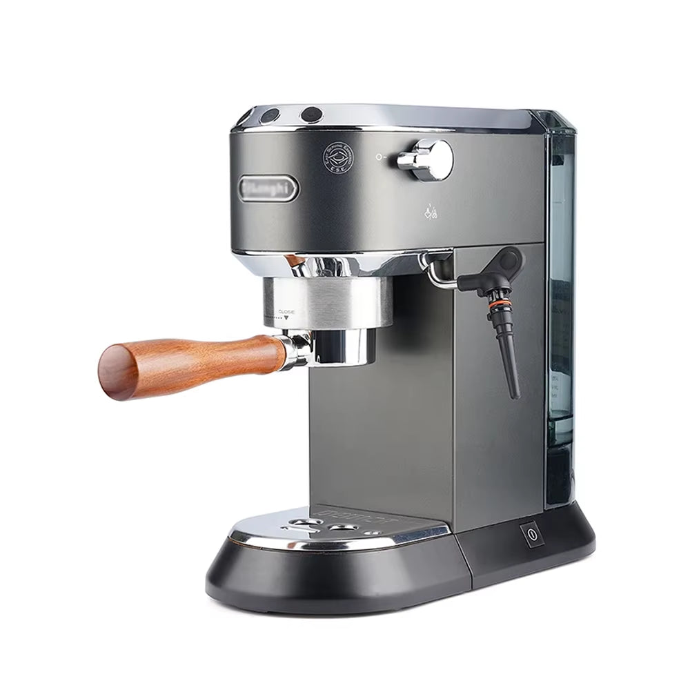 Elevate Your Espresso Experience with the Universal 58MM Stainless Steel Bottomless Portafilter Handle