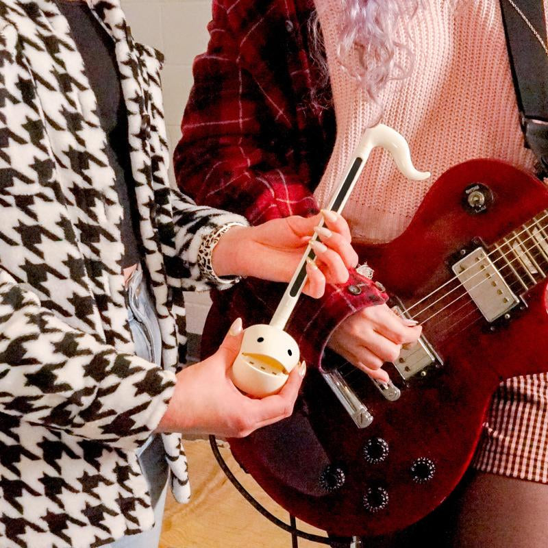 Otamatone Regular in White - The Ultimate Japanese Electronic Synthesizer for Music Lovers of All Ages - Perfect Fun Gift!