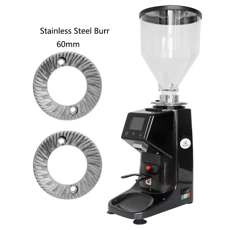 Premium Electric Coffee Grinder - 200W Burr Mill with Touch Panel & 750g Capacity for Perfect Espresso