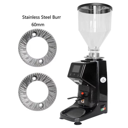 Premium Electric Coffee Grinder - 200W Burr Mill with Touch Panel & 750g Capacity for Perfect Espresso