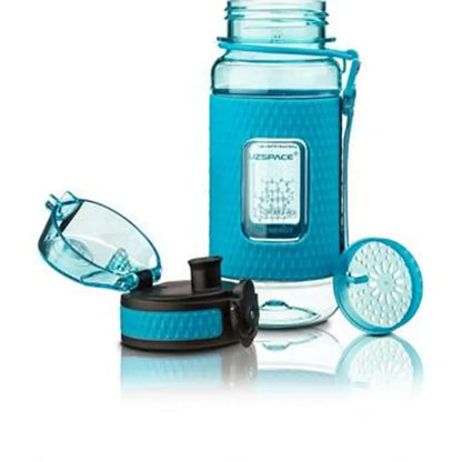 Uzspace 350ml BPA-Free Blue Sports Flask